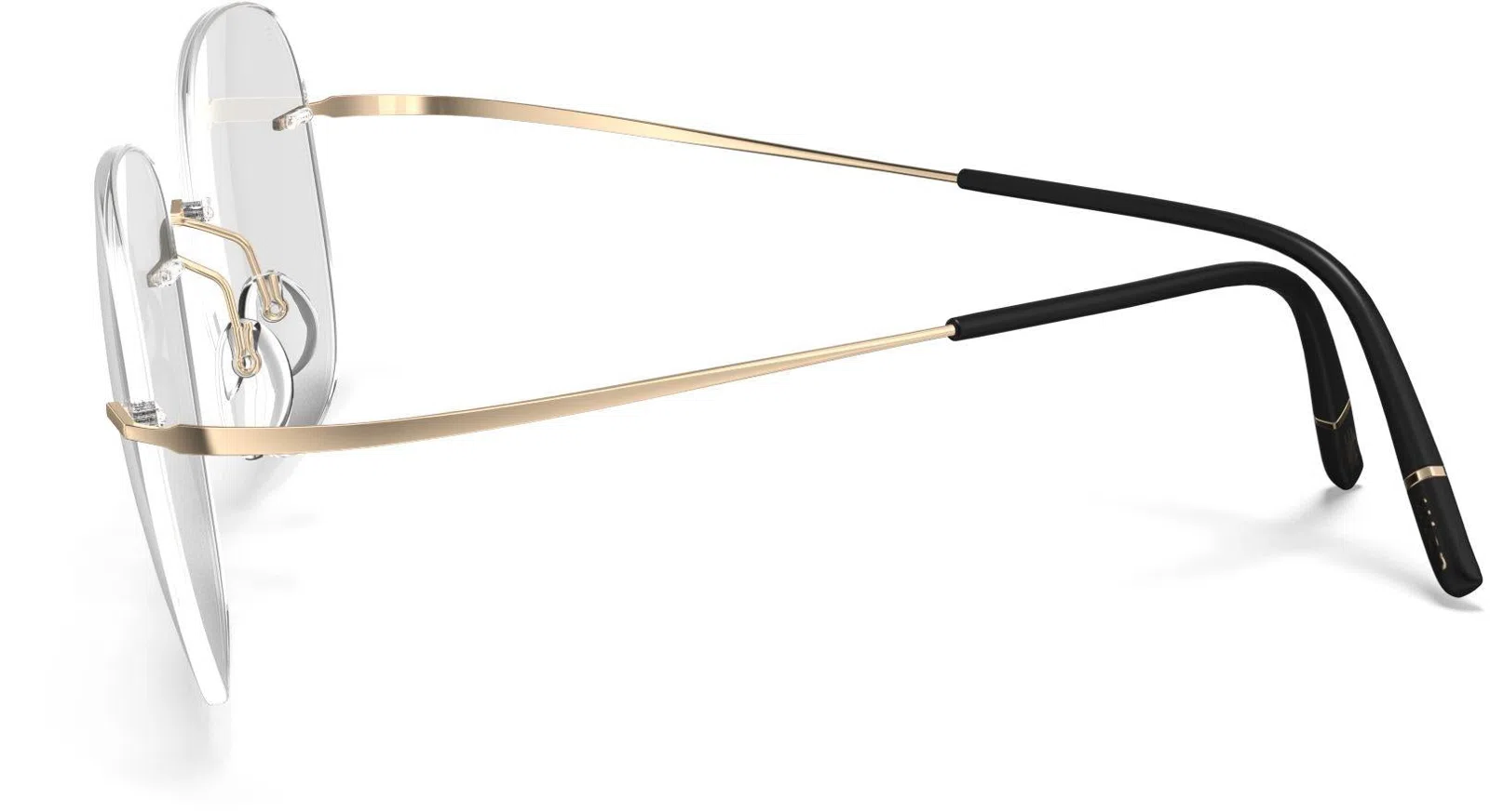 Silhouette Titan Minimal Art Stellar Demo Rimless 5599 Eyeglasses - view 45